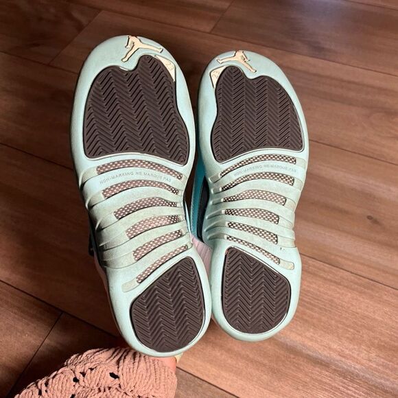 Nike Air Jordan 12 Retro Light Aqua (GS) Size 5Y or Women’s 6.5 - Picture 6 of 7